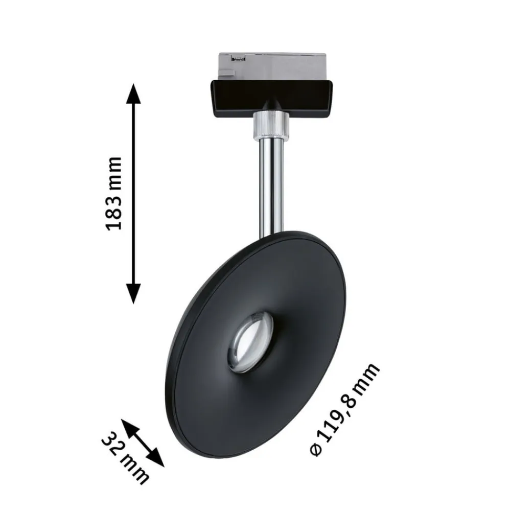 Paulmann URail Sphere LED-spot 4.000K sort