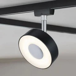 URail Spot Circle sort dæmpbar 4.000 K^Paulmann Discount