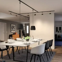 URail Spot Circle sort dæmpbar 4.000 K^Paulmann Discount