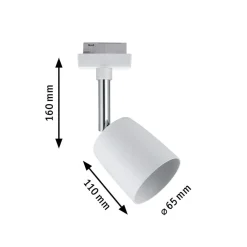 URail Spot Cover, hvid, GU10^Paulmann Hot