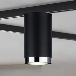 Paulmann Skinnesystem>URail Spot Tube sort mat