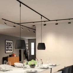 Paulmann Skinnesystem>URail strømafbryder, sølv, plast, metal