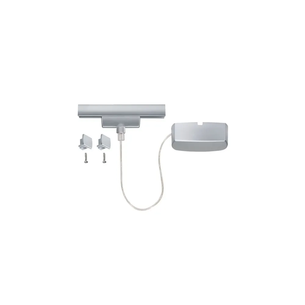 Paulmann URail strømforsyning, mat krom