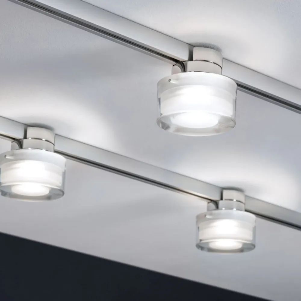 Paulmann Skinnesystem>URail Topa Dot LED-lampe 4.000 K