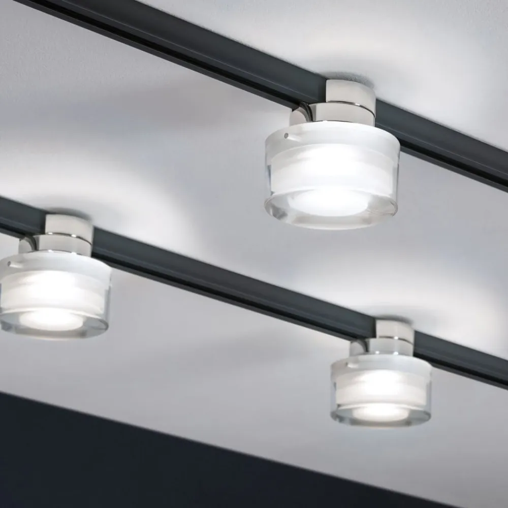 Paulmann Skinnesystem>URail Topa Dot LED-lampe 4.000 K