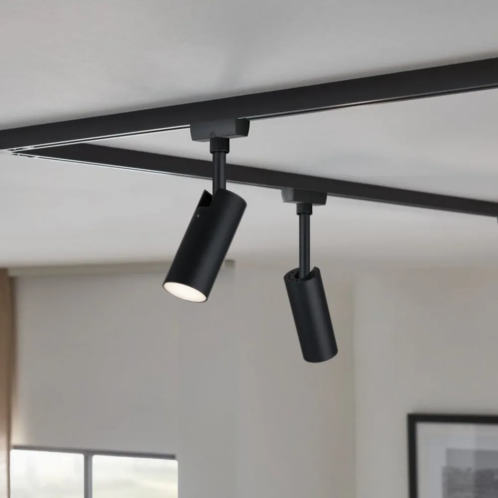 Paulmann URail Tubo spot 3-step-dim 3.000 K sort