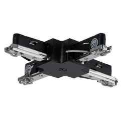 URail X-tilkobling stiv, mat sort^Paulmann Hot