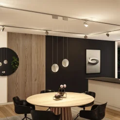 Paulmann URail-pendel Alejandro krom 3.000 K 3-trins dæmpbar