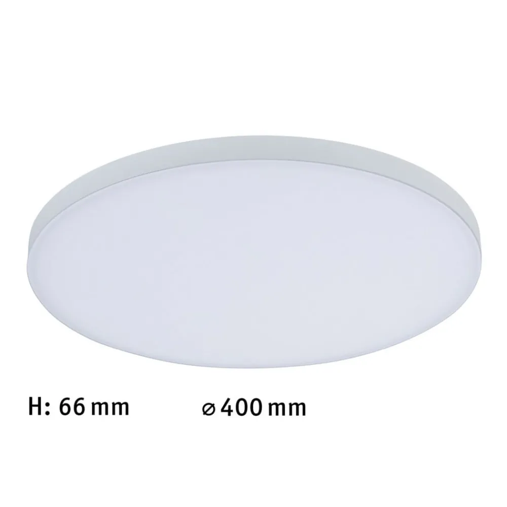 Paulmann Velora LED-panel, Ø 40cm, hvidt, 3.000 K