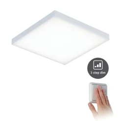 Paulmann Loftlamper>Velora LED-panel, 3-step-dim, 22,5x22,5cm