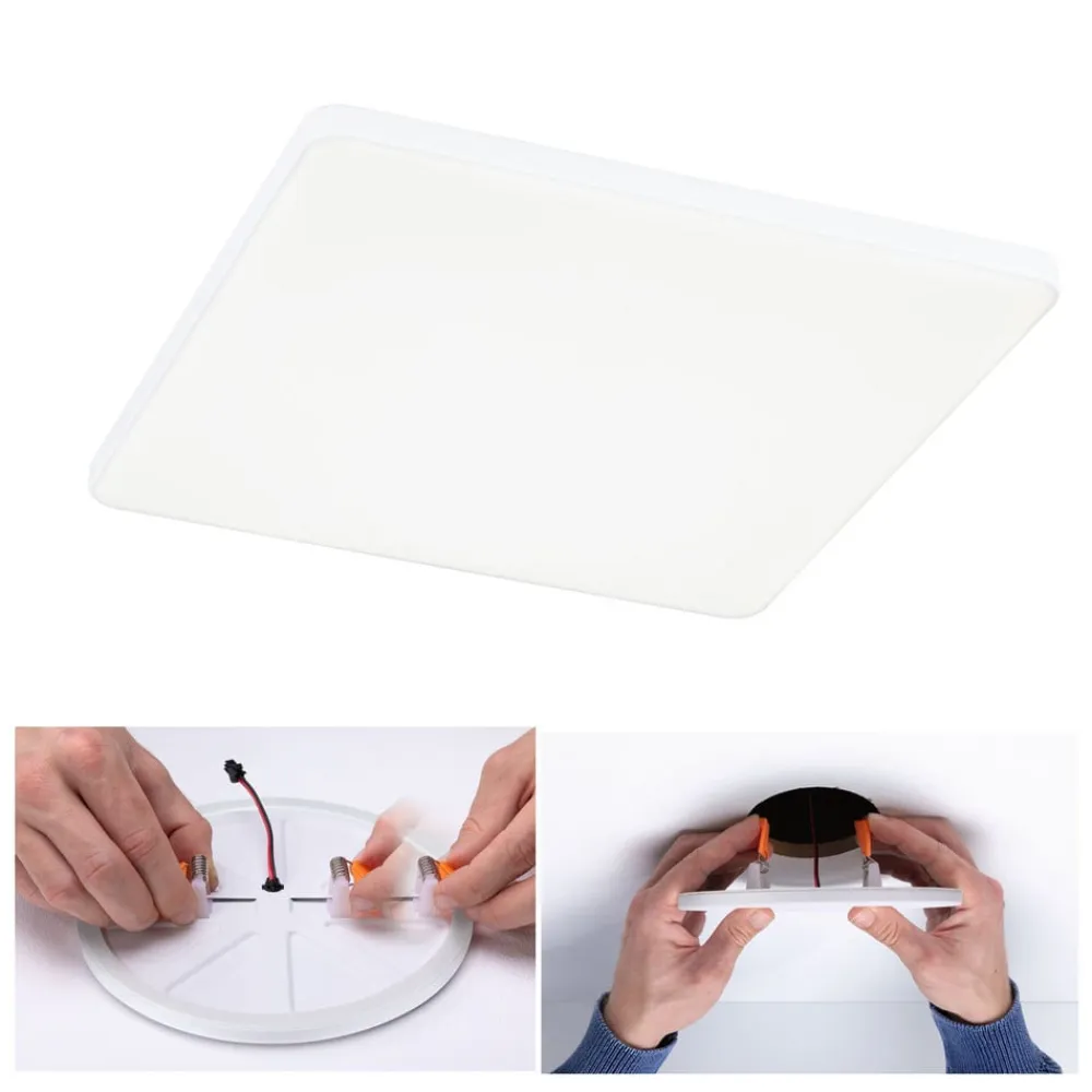 Paulmann Veluna Edge IP44 4000K dimm 20x20cm