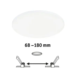 Veluna Edge IP44 4.000K dimm Ø 20cm^Paulmann Outlet