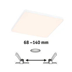 Paulmann Veluna Edge LED indbygget IP44 3000K 16x16cm