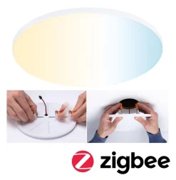 Veluna Edge ZigBee CCT rund Ø 20cm^Paulmann Hot
