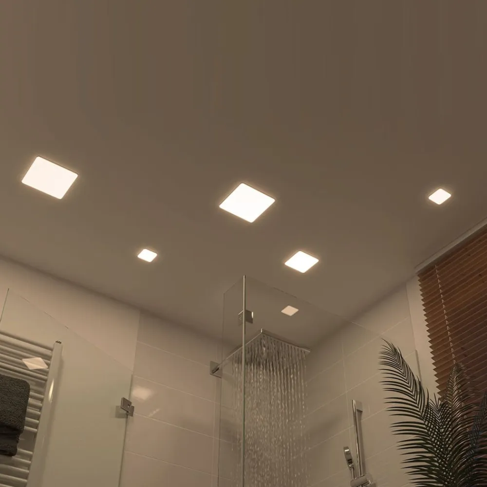 Paulmann Loftlamper|Indbygningsspots>Veluna LED 4.000 K 18,5x18,5