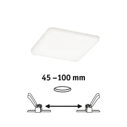 Paulmann Veluna LED 4.000 K 12,5x12,5