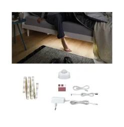 Paulmann Dekorationsbelysning|Led Strips>YourLED Night-sæt 3W med sensor, hvid