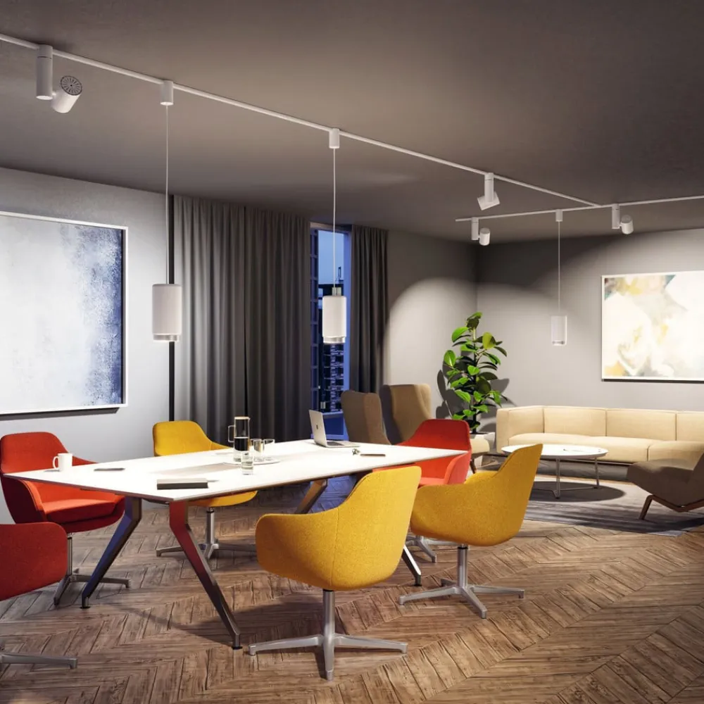 Paulmann Skinnesystem>Zeuz URail Spot 4.000K 15° hvid mat