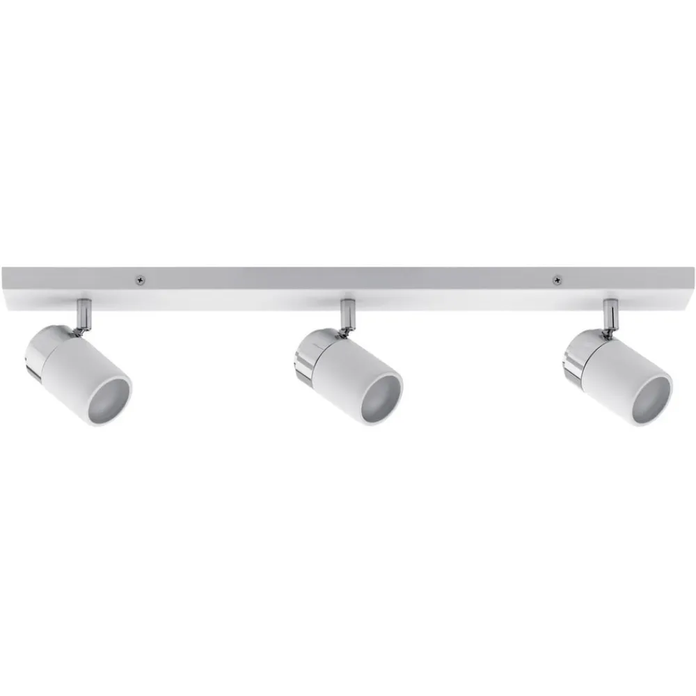 Paulmann Loftlamper>Zyli loftspot, hvid/krom, 3 lyskilder