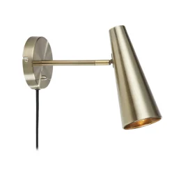 Markslöjd Peak vægspot, 1 lyskilde, antik messing