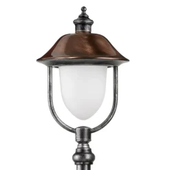 LCD Peggy gadelampe med kobber