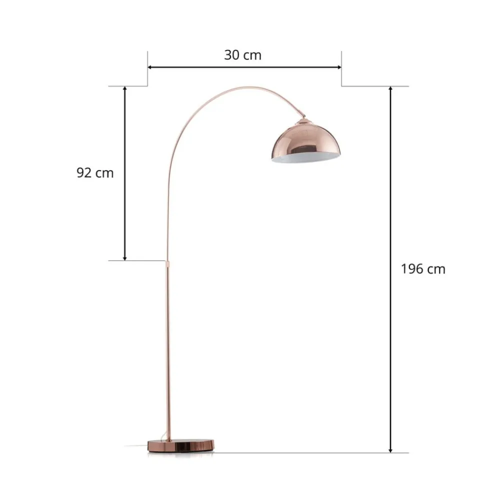 Globo Pelin buet gulvlampe