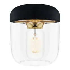 Pendellampe Acorn 3 lyskilder sort og messing^UMAGE Discount