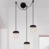 UMAGE Pendellampe Acorn sort og kobber - 3 lyskilder