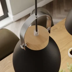 Lamkur Pendellampe Bergen, 2 lyskilder, grafit