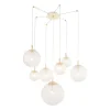 Pendellampe Cadix i glas, 7 lyskilder^TK Lighting Online