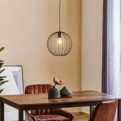 Pendellampe Cumera med burskærm, Ø 30 cm^HELAM