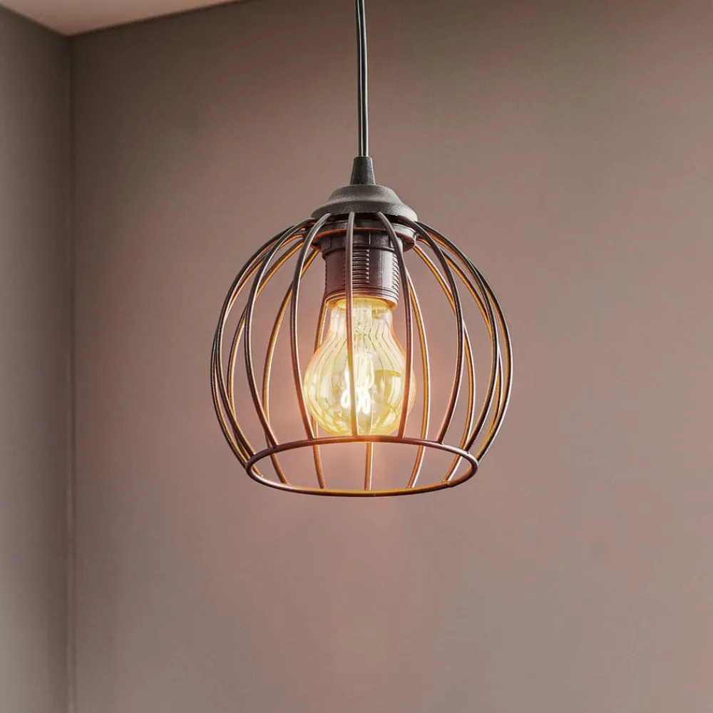 HELAM Pendellampe Cumera med burskærm, Ø 16 cm