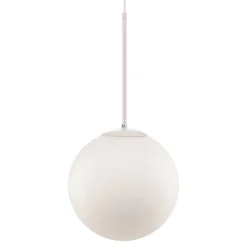Pendellampe Dione, 1 lyskilde, hvid, 30 cm^ALDEX Discount