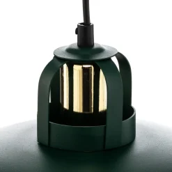 Eko-Light Pendellampe Felix, grøn/guld, 1 lyskilde