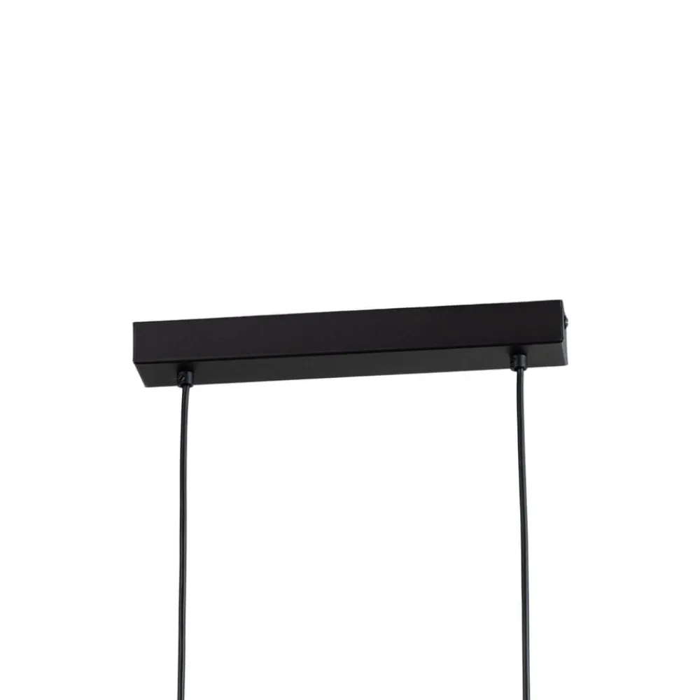 Pendellampe Forest, træ lys/sort, jute natur, 3 lyskilder.^Duolla Best