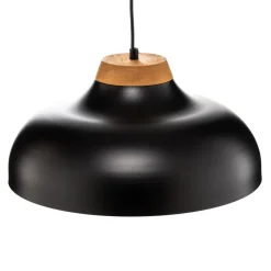 Pendellampe Gus med metalskærm, sort^Luminex Best