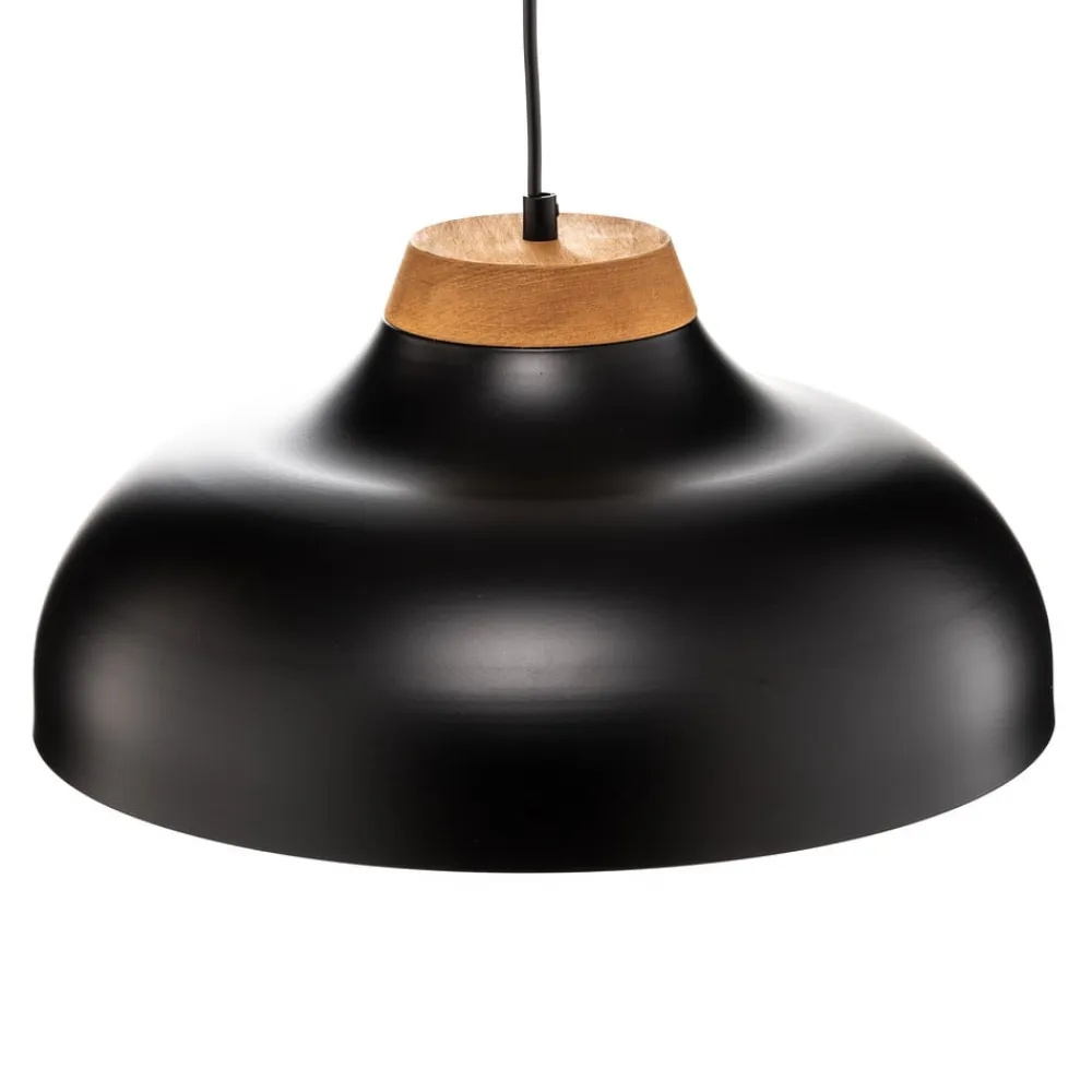 Pendellampe Gus med metalskærm, sort^Luminex Best