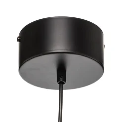 Pendellampe Gus med metalskærm, sort^Luminex Best