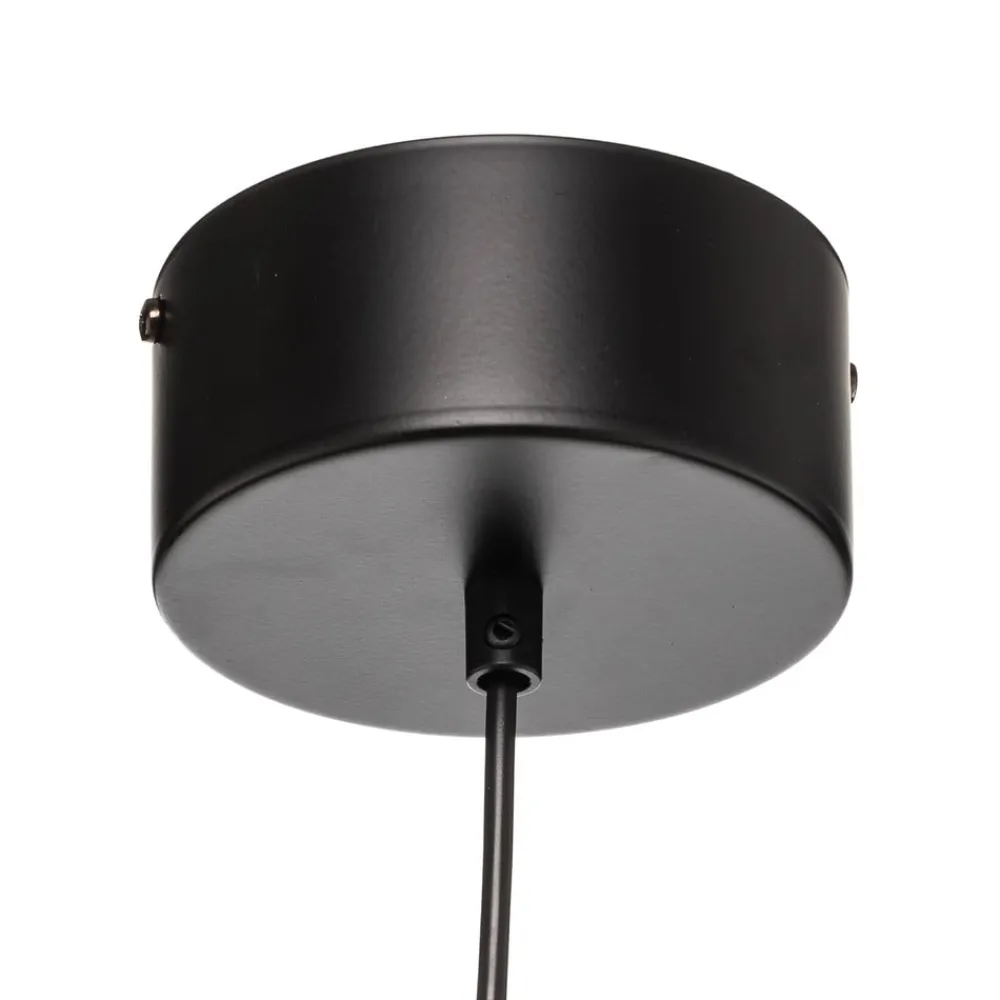 Pendellampe Gus med metalskærm, sort^Luminex Best