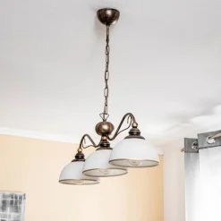 Jupiter Pendellamper|Pendellamper>Pendellampe i bjælkeform Casale, 3 lyskilder, længde 74 cm