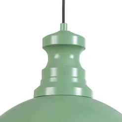 Pendellampe Kure, mintgrøn, metal, Ø 40 cm E27^Opviq Sale