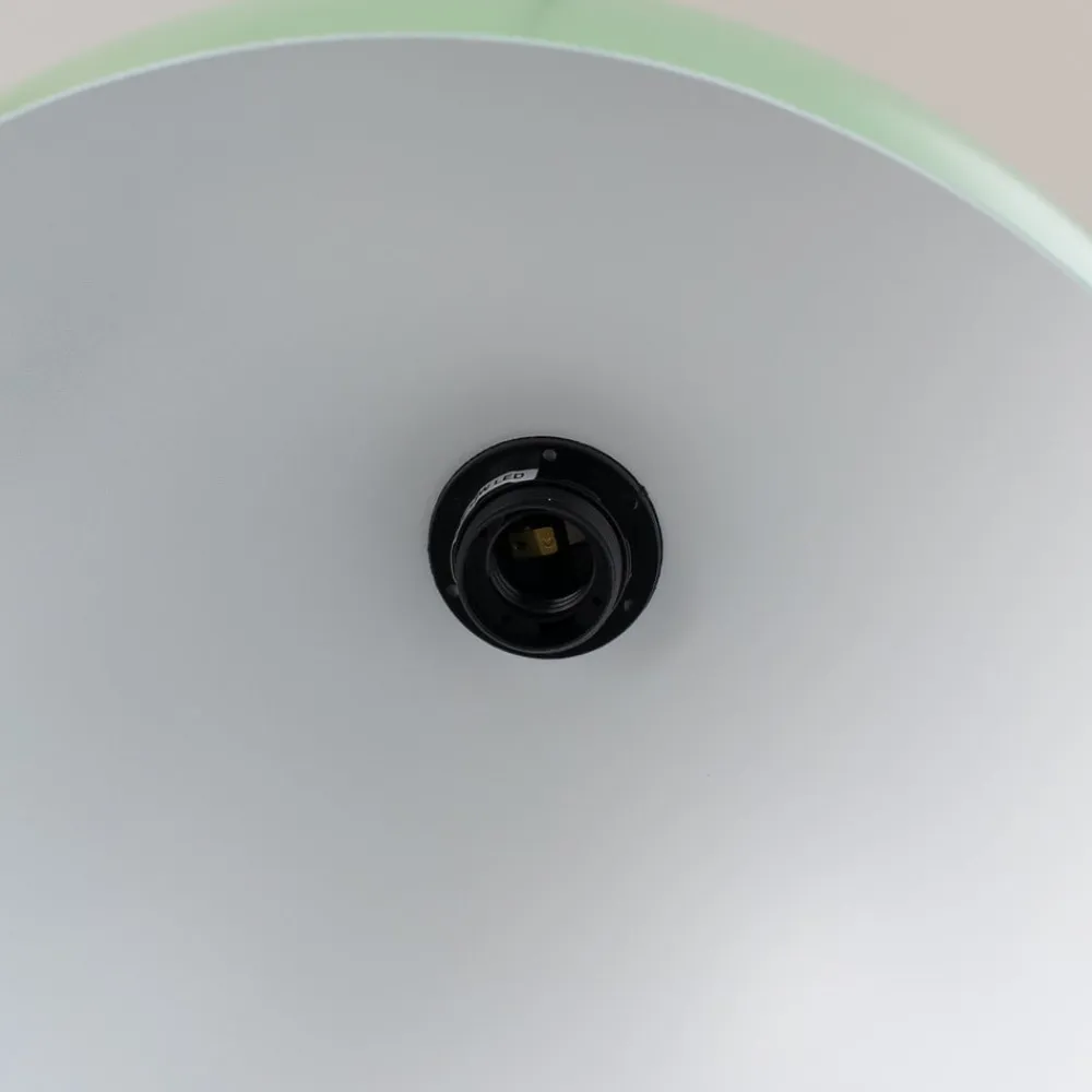 Pendellampe Kure, mintgrøn, metal, Ø 40 cm E27^Opviq Sale