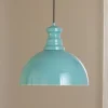Opviq Pendellamper|Pendellamper>Pendellampe Kure, turkis, metal, Ø 40 cm E27