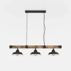 EGLO Pendellampe Oldbury i rustikt look