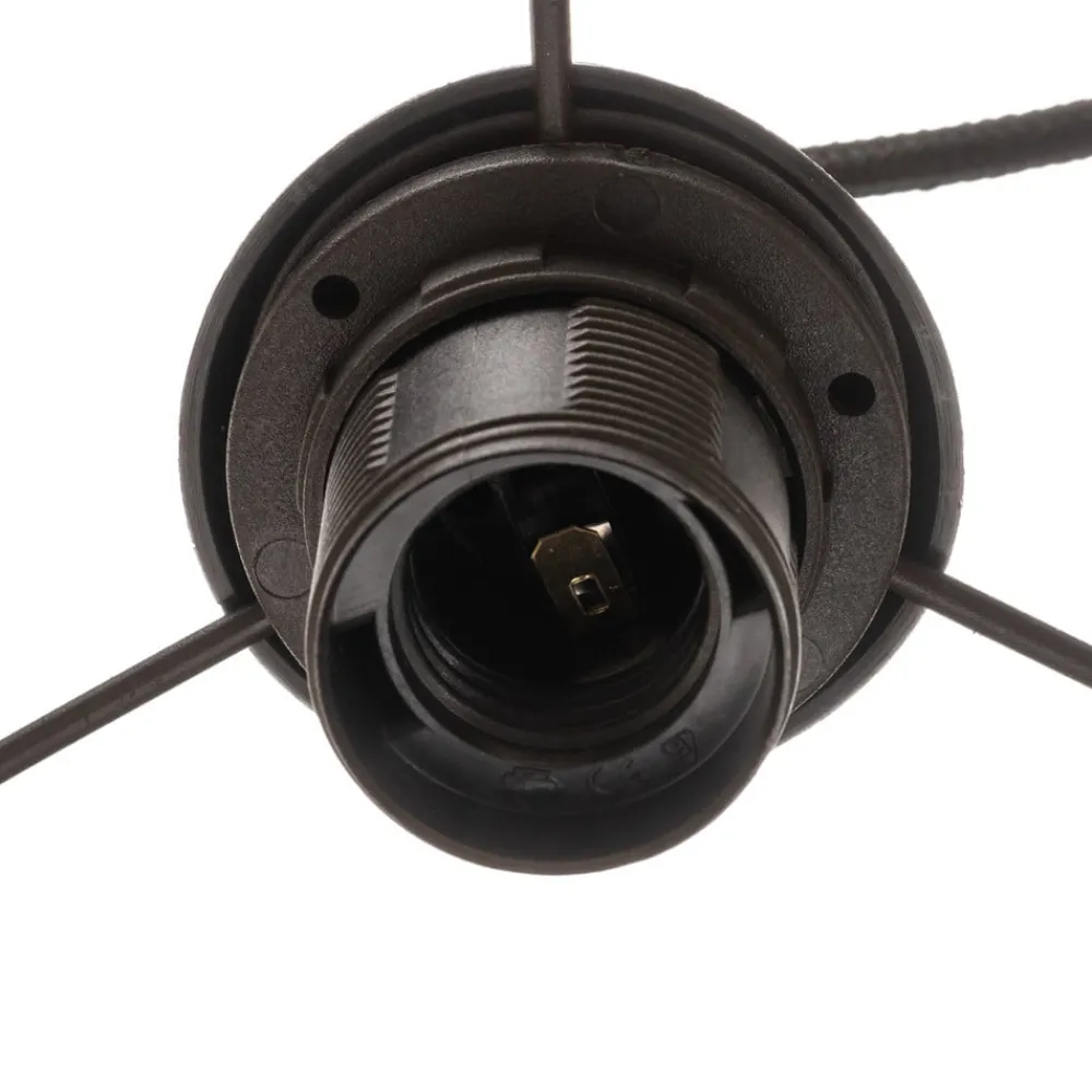 Maco Design Pendellampe Salina silke stof blå/guld Ø 50cm