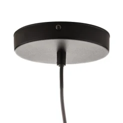 EMIBIG LIGHTING Pendellampe Starla decentral 1 lyskilde Glas grafit