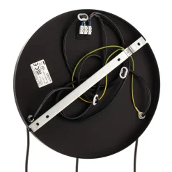 EMIBIG LIGHTING Pendellampe Starla, glas grafit, 3 lyskilder rund