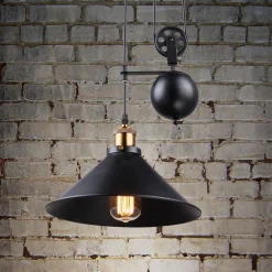 Globo Pendellampe Viktor med 1 lyskilde - højdejusterbar