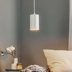 TEMAR LIGHTING Pendellamper>Pendellampe ZW Tube 170, 1 lyskilde, hvid