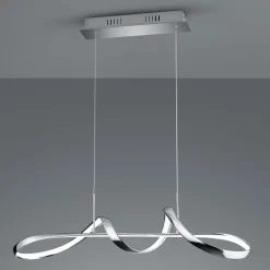 Perugia LED-hængelampe med switch-dæmper, krom^Reality Leuchten Hot
